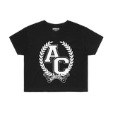 Women's Crest Crop Tee