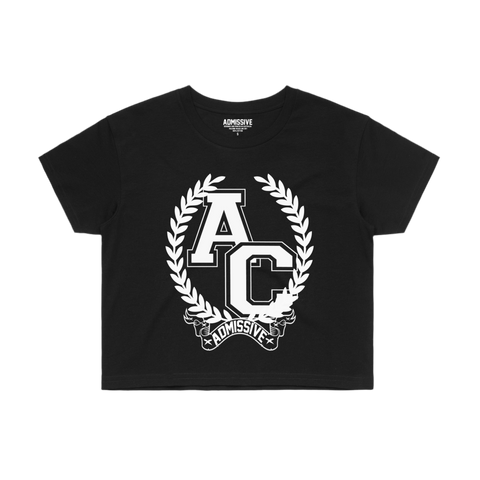 Women's Crest Crop Tee