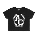 Women's Crest Crop Tee