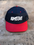 Navy/ Red Printed SnapBack - SML/ MED